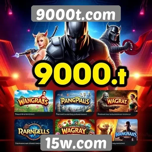 Exploração das ofertas de jogos no 9000t.com