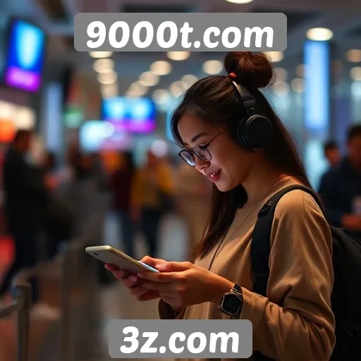 Tendências de uso de dispositivos móveis em 9000t.com