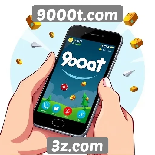 Plataforma 9000t.com é acessível em dispositivos móveis